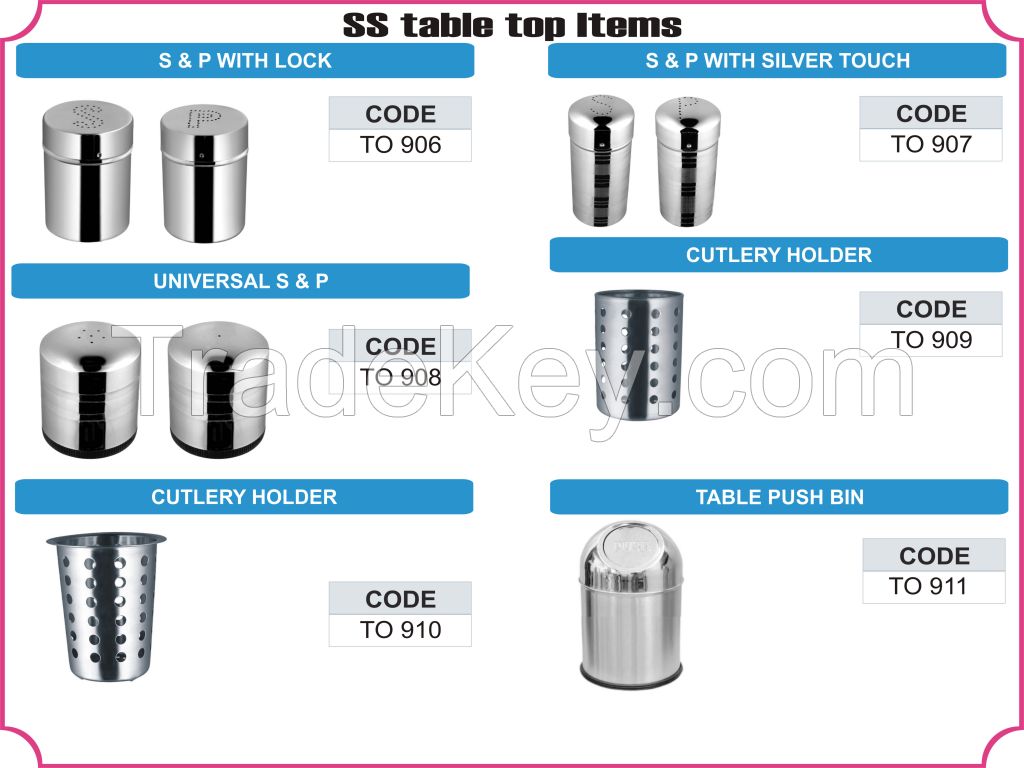 Stainless Steel Tabletop