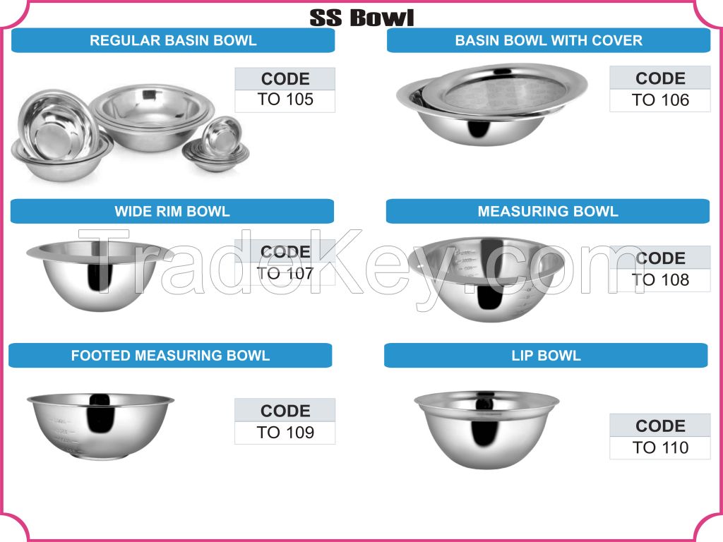 Stainless Steel Bowls