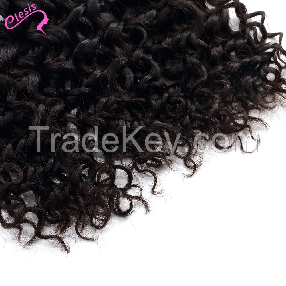 Elesis Virgin Hair New Product French Curl Hair 3pcs/lot 300g