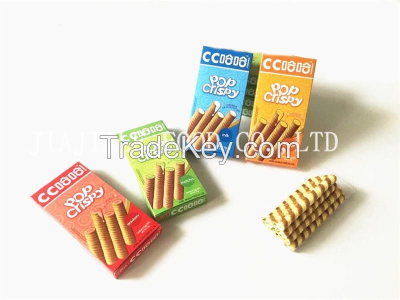 Cchaha Pop Crispy Egg Roll / Wafer Roll /Cracker Roll