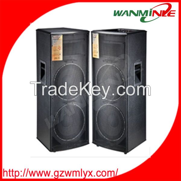 High quality Dual 15 inch subwoofer power stage speaker wholesale impo