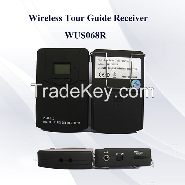 2.4G Audio tour Guide system manufactures for visiting and conference