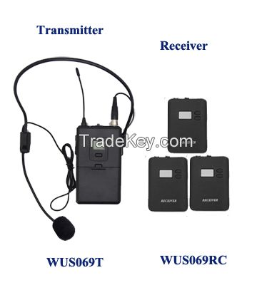 UHF 32 channels Simultaneous Interpretation long distance and long bat