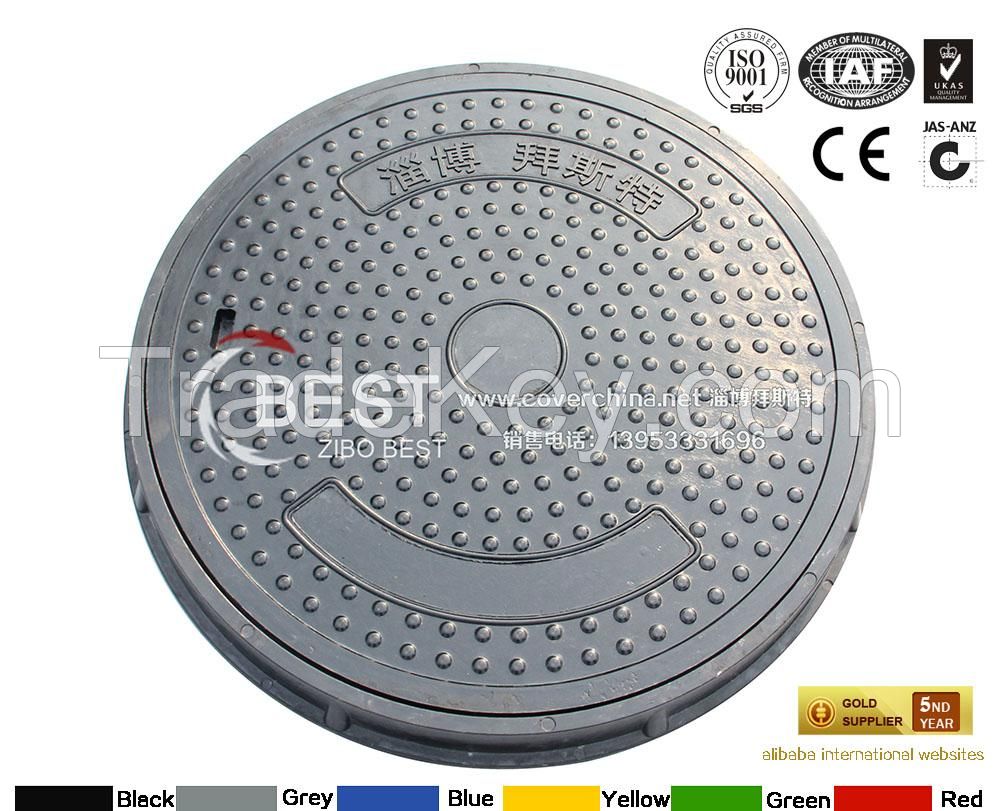 EN124 Composite High Duty Round Manhole Cover