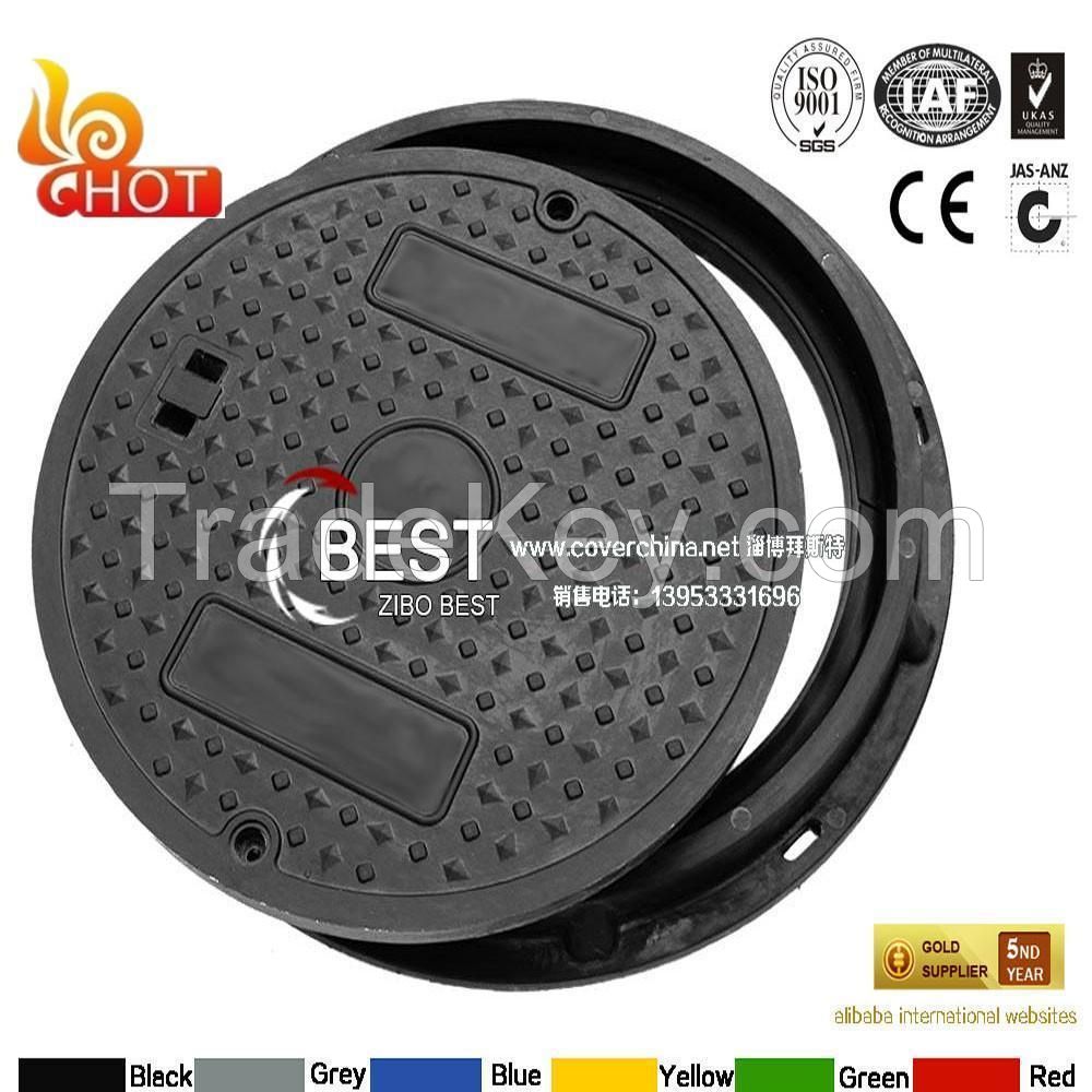 BEST Composite Round 600mm Manhole Cover