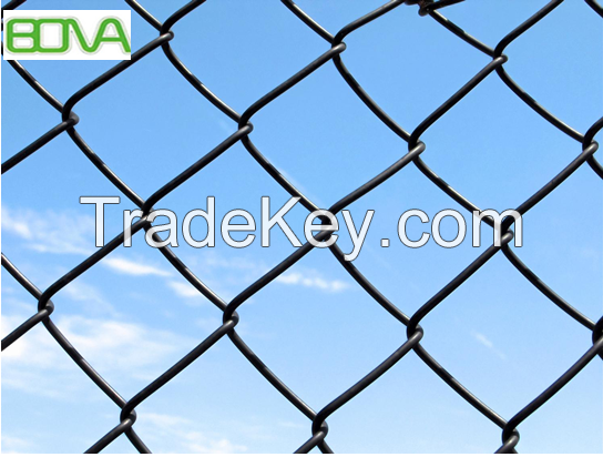 Chain link fence diamond wire mesh