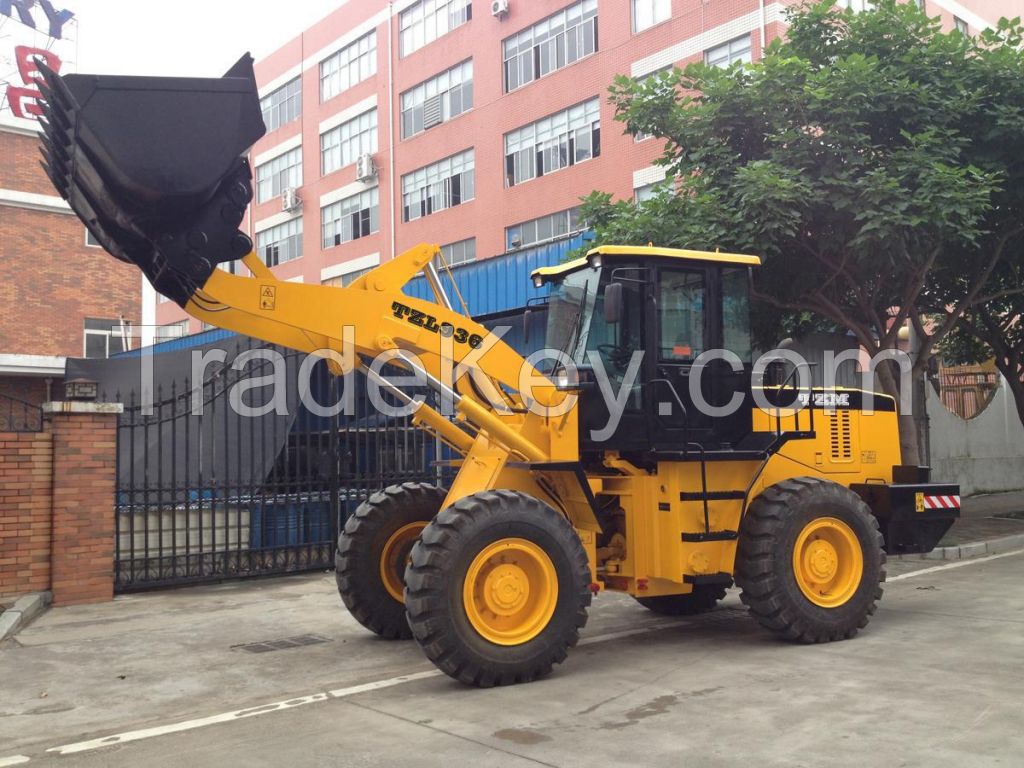 3ton 1.7cbm wheel loader TZL936