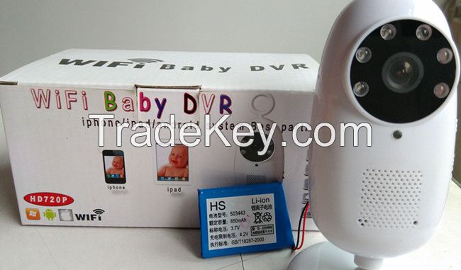 Hot PIR Camera Remote Control and View Alert Message Wi-Fi Surveillanc