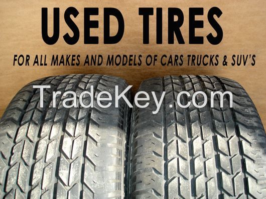 Used tires &amp; tire casings for PC,LT,TB from Japan