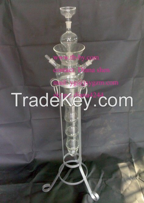 hand blown glass hookah