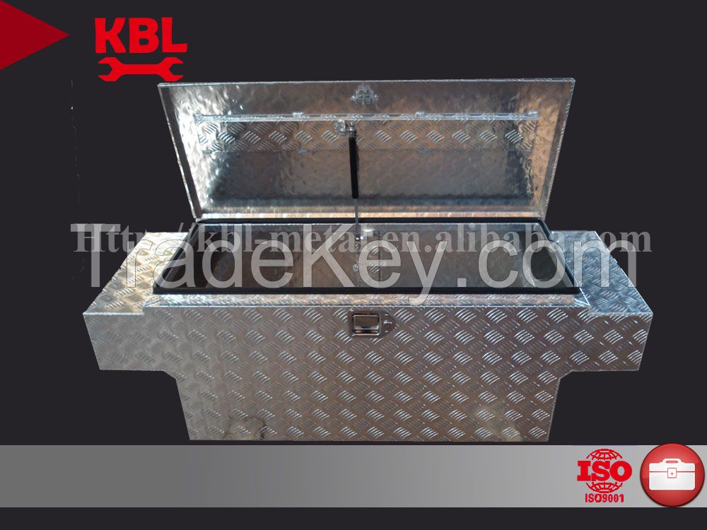 Huge capacity underbody tool box for truck