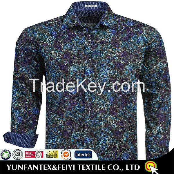 2015 latest cotton super cotton long sleeve formal shirt designs for men