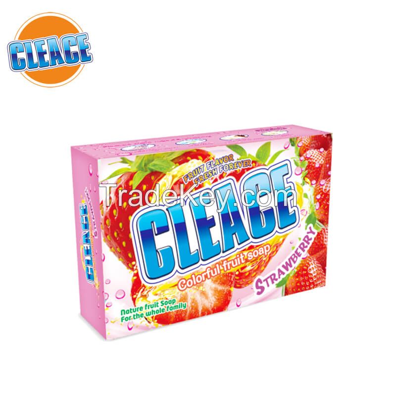 CLEACE Brand Fruit Perfumed Beauty Bath Soap