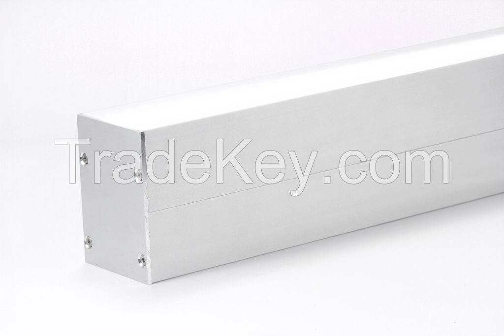 2015 newest bilayer Aluminum LED Profile with cover for led strips