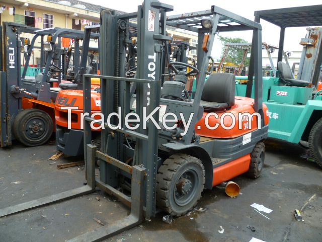 used forklift , diesel forklift , toyota , japan origin , good price