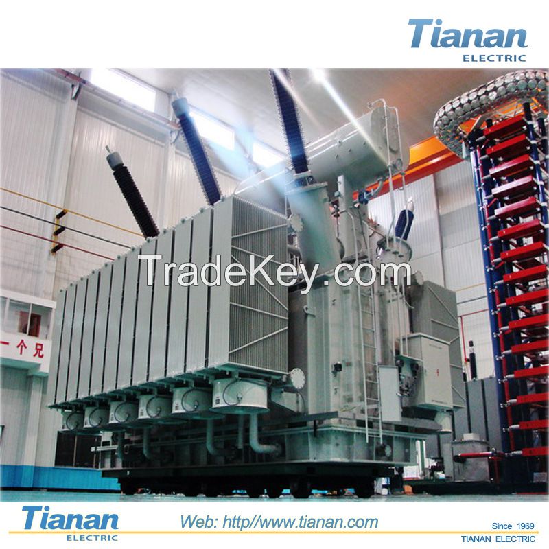 220kv Power Transmission/Distribution Transformer Low Noise Oil Immersed Power Transformer