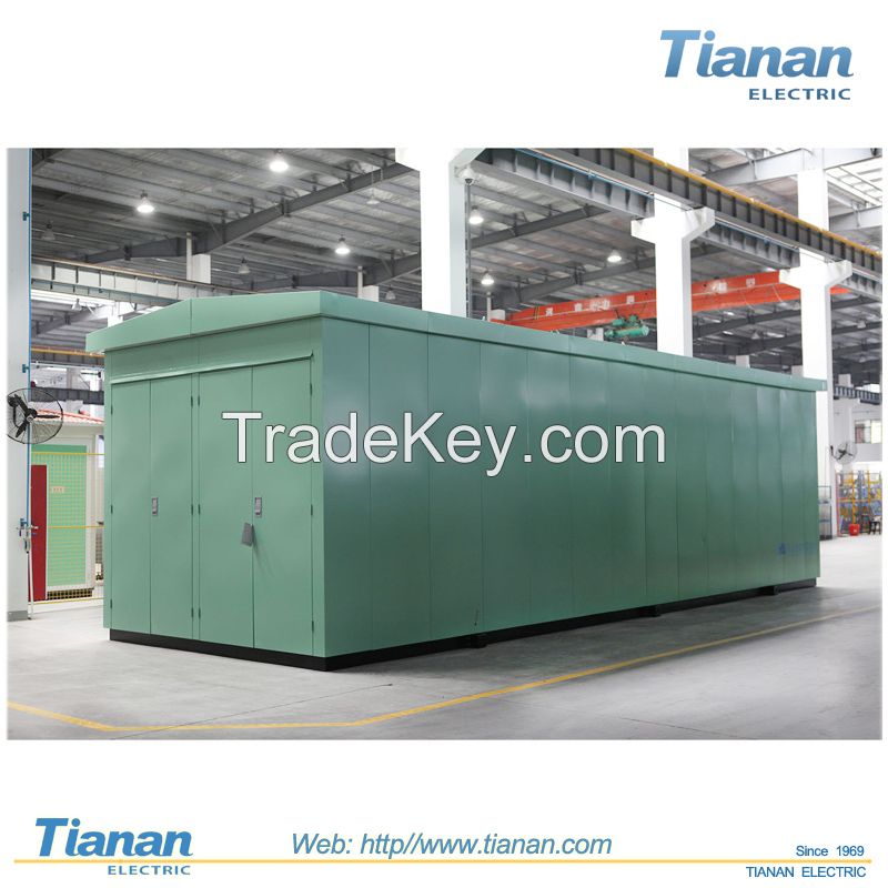 Emergency Power Transmission 132kv Prefabricated Mobile Substation