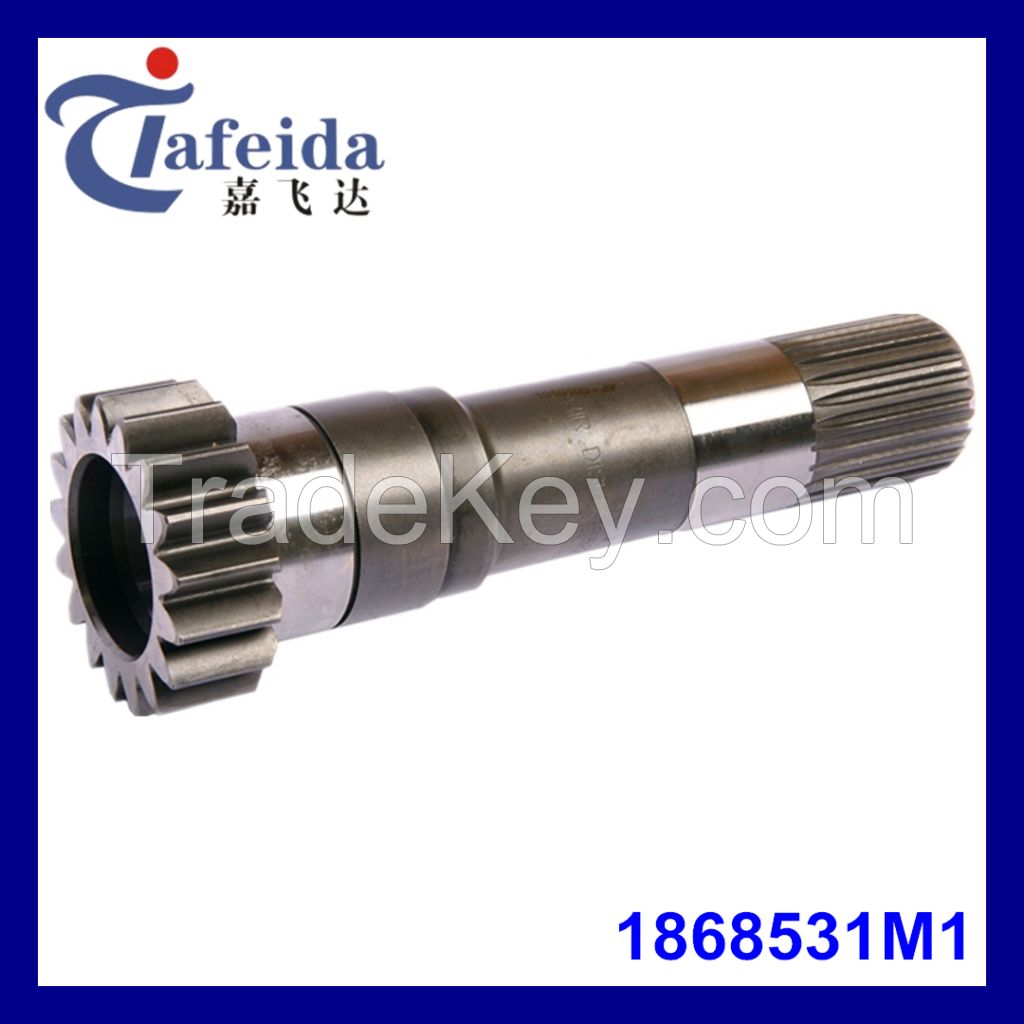 PTO Pinion Drive Shaft Massey Ferguson, MF Tractor Parts, Transmission Components, 1868531M1, 17T/25 Spline, 8 Speed, PTO Input Shaft