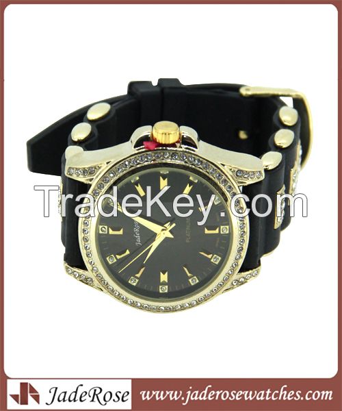 Fashion Silicon watch with sport and quartz