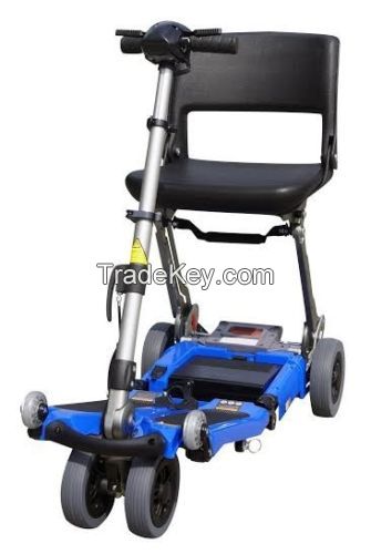 Folding Portable Travel Power Electronic Scooter/Wheelchair--Potencia Plegable / Sillas De Ruedas Scooters