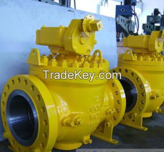 Top Entry Trunnion Mounted Ball Valve