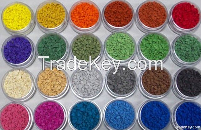 Hot sales! Colorful EPDM granules & EPDM rubber granules