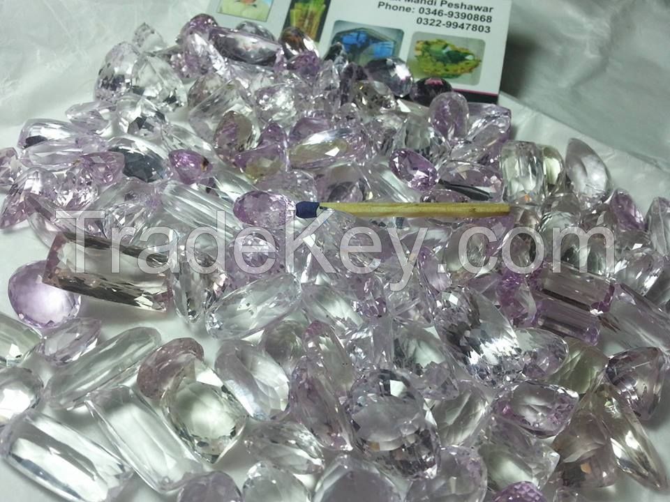  Cut Kunzite Stones