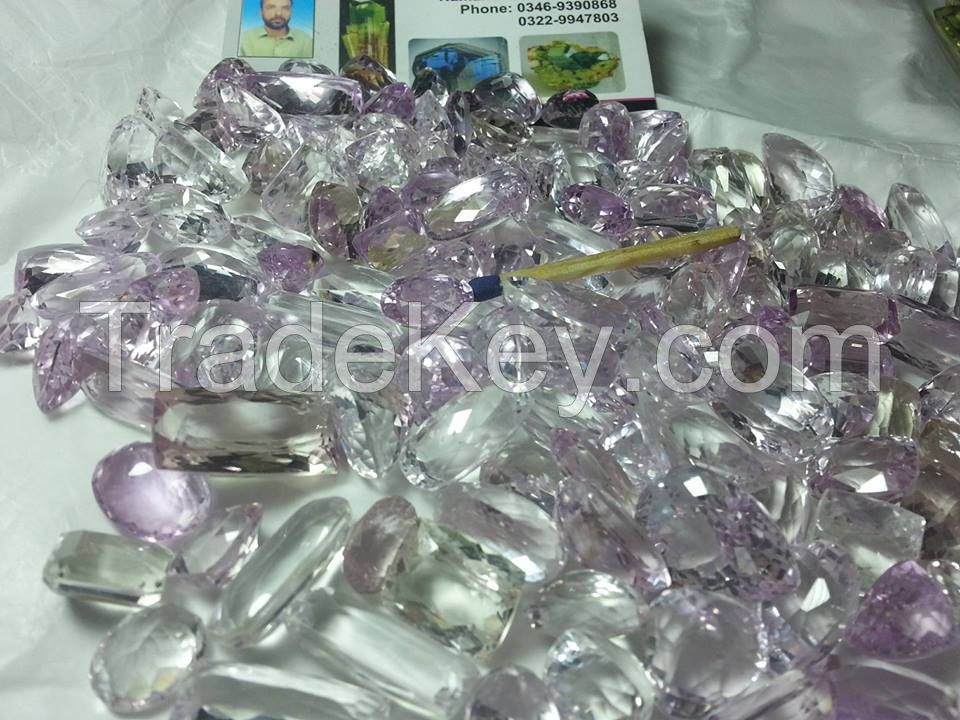  Cut Kunzite Stones