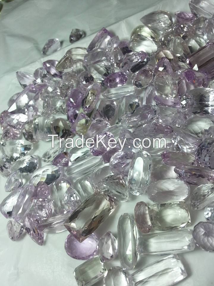  Cut Kunzite Stones