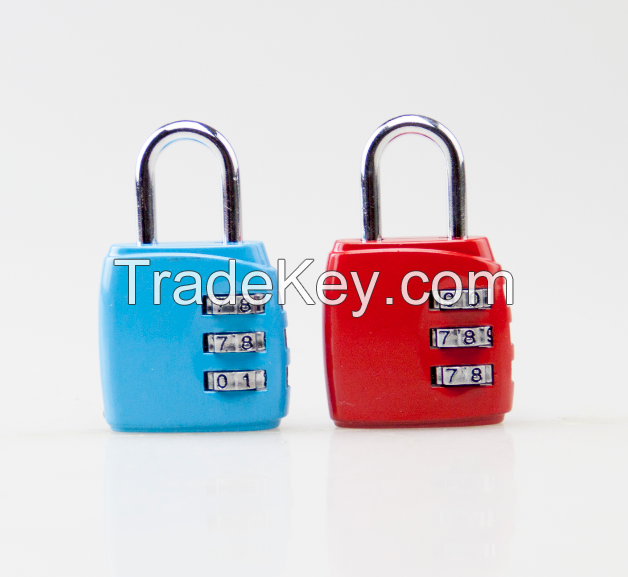 Zinc-alloy Combination Colorful Lock