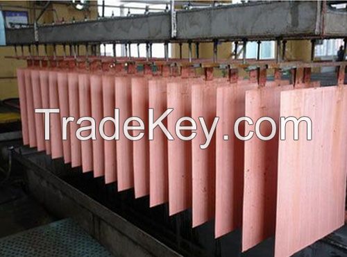 copper cathodes 99.99%