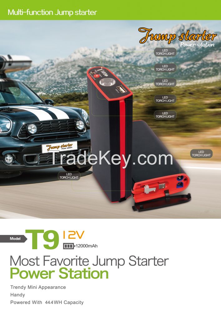 Supper capacity jump starter  power bank