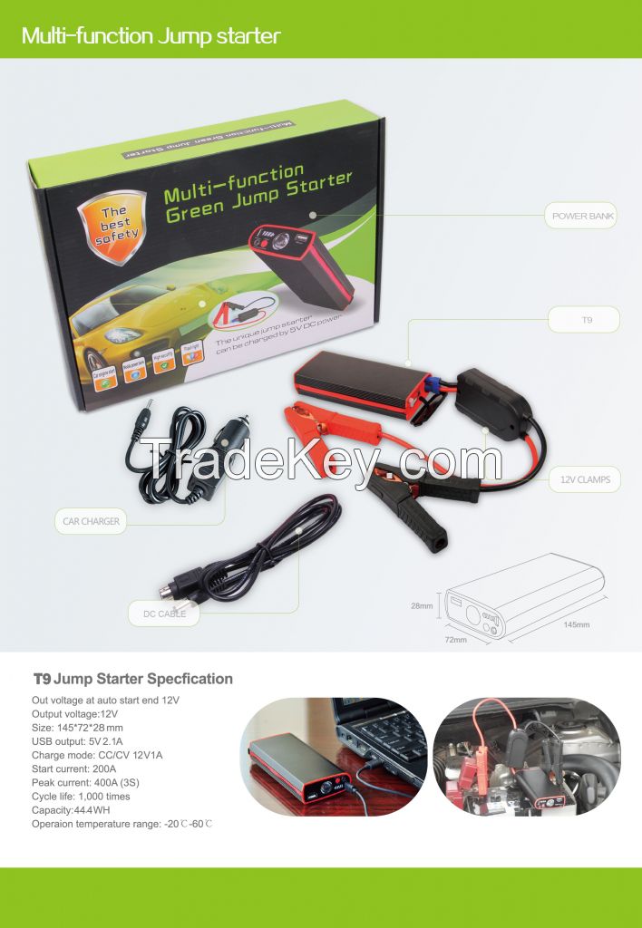 Supper capacity jump starter  power bank