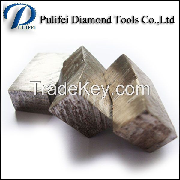 Power tool parts diamond segment for stone cutting