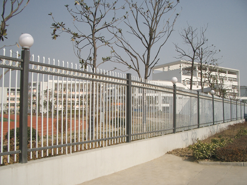 steel fence