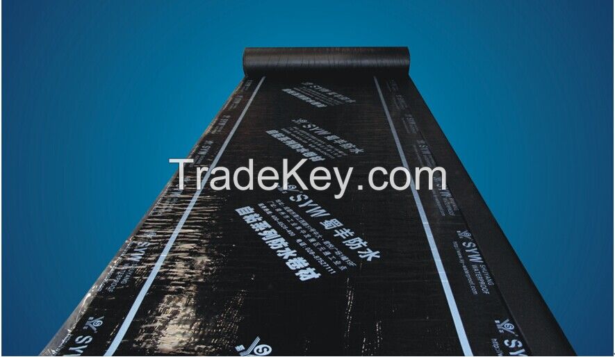 SY-817 Self-adhesive Polymer Modified Bitumen Waterproofing Membrane