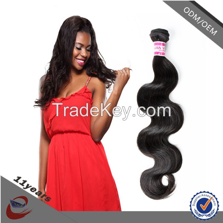 Facotry Price 7A Body Wave 100% Raw Unprocesse Brazilian Virgin Hair