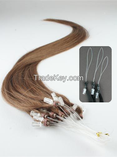 Virgin remy human hair Micro ring loop hair extension