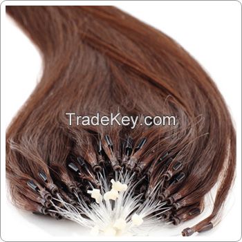 Virgin remy human hair Micro ring loop hair extension