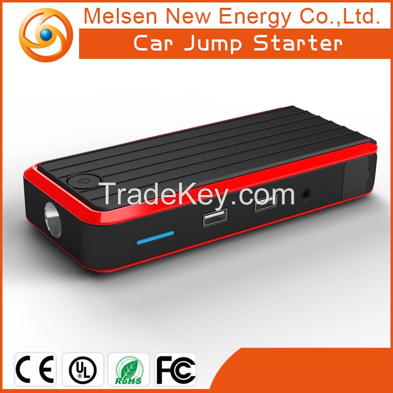 2015 hotsale mini multi-function car jump starter power bank