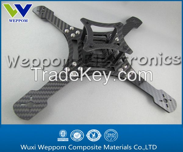 Carbon fiber CNC machining RC helicopter's parts