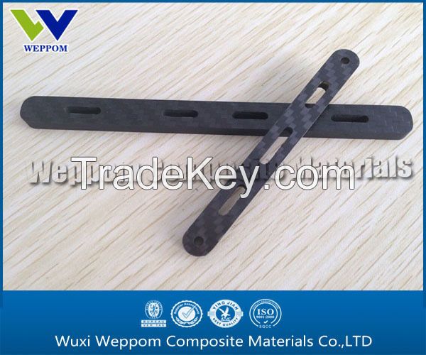 Carbon fiber CNC machining RC helicopter's parts