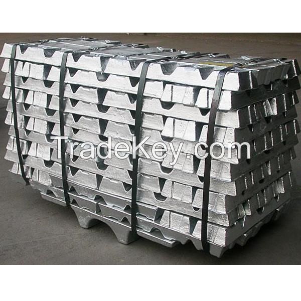 Zinc metal alloy ingot