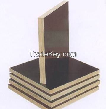 19mm black film faced plywood for building construction