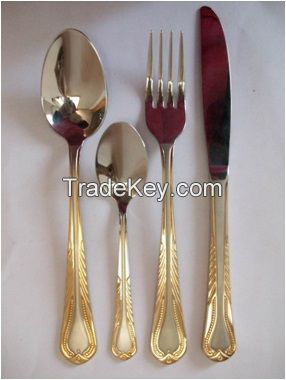 X003 Stainless steel tableware cutlery flatware