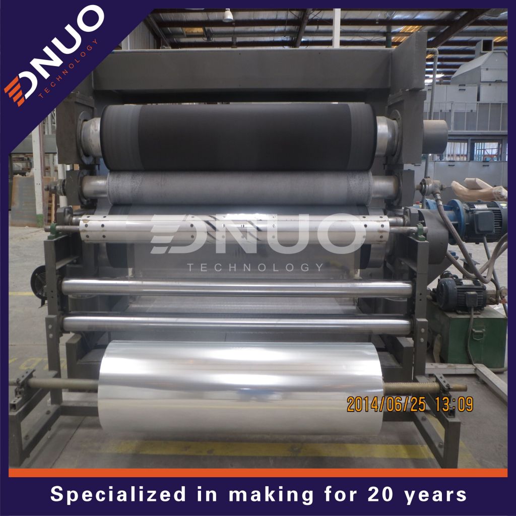 Plastic PVC PC film embossed machine