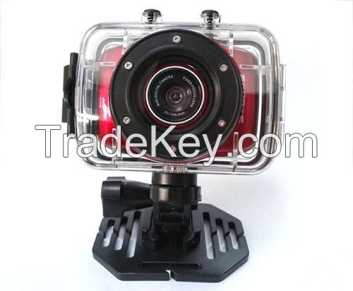 Outdoor Waterproof HD 720P Sports Camera  [WGT6]