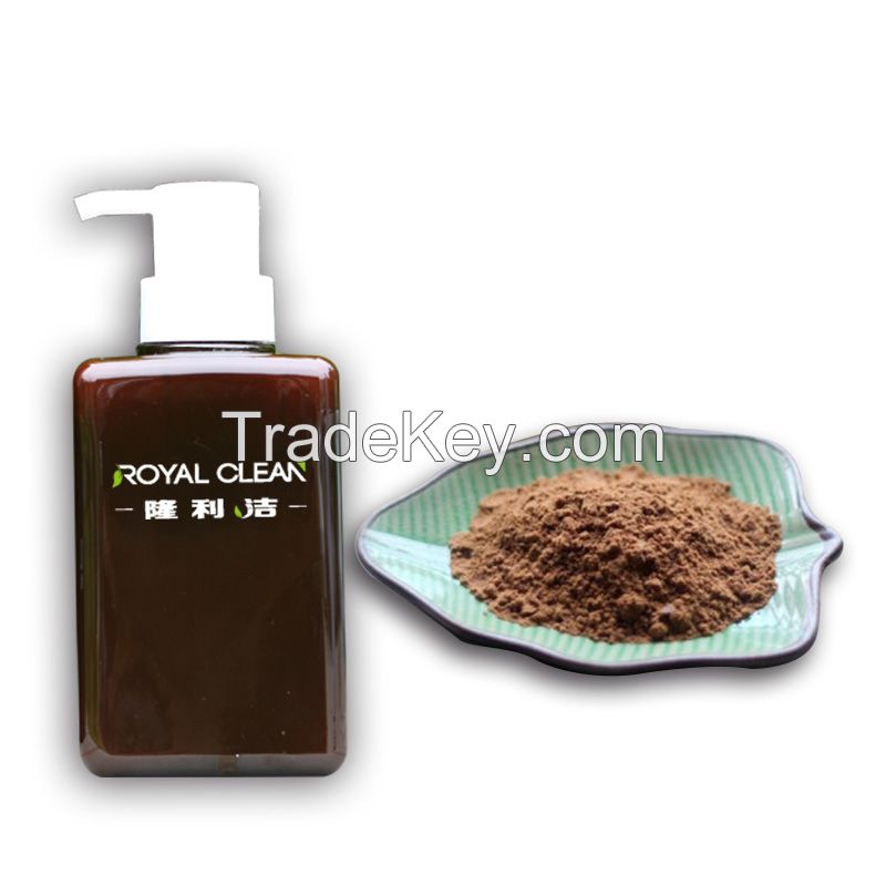 ROYAL CLEAN Tea Seed Powder Hand Sanitizer Removal of Industrial heavy oil