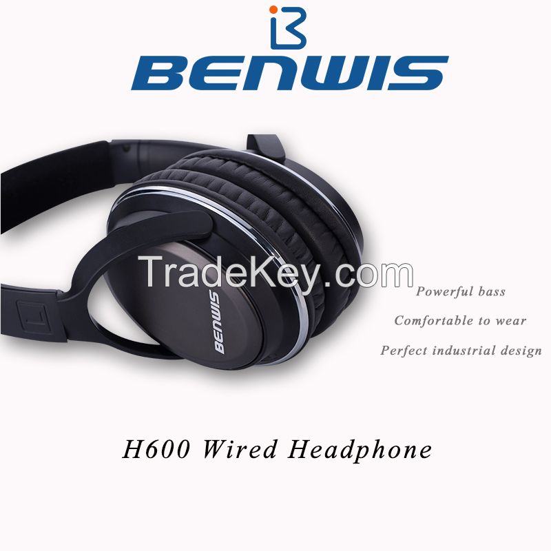 Sell H600 wired headphone for PC,phone,MP3/4