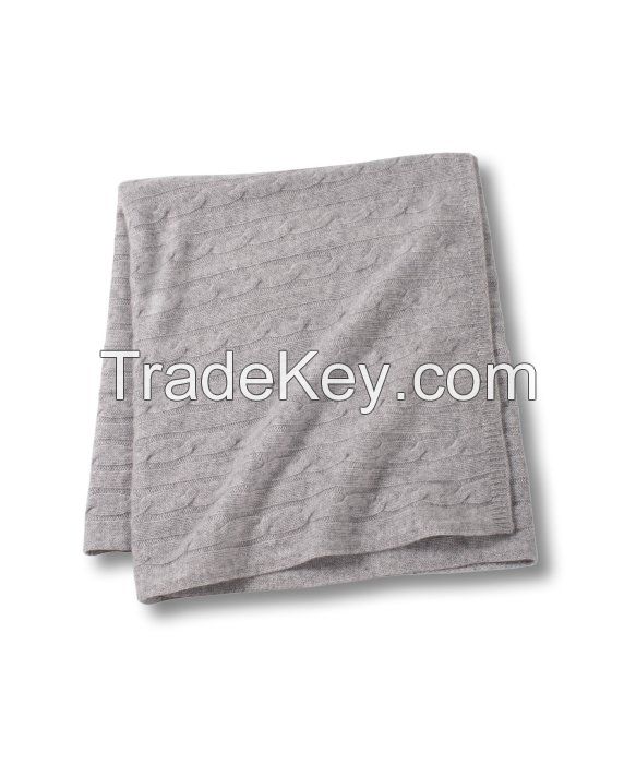 100% cashmere blanket